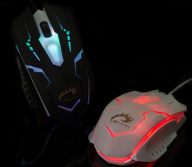 2000dpi 4keys gaming USB wired mouse 